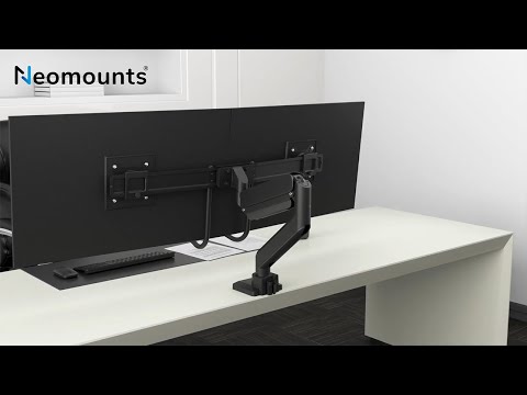 Neomounts DS75-450BL2 Monitor Tischhalterung video preview