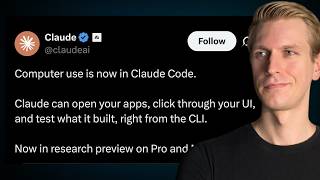 Claude Code Computer Use (NEW!) - I can't believe it can do this