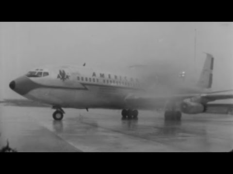 American Airlines Boeing 707 B-roll | Boeing Classics