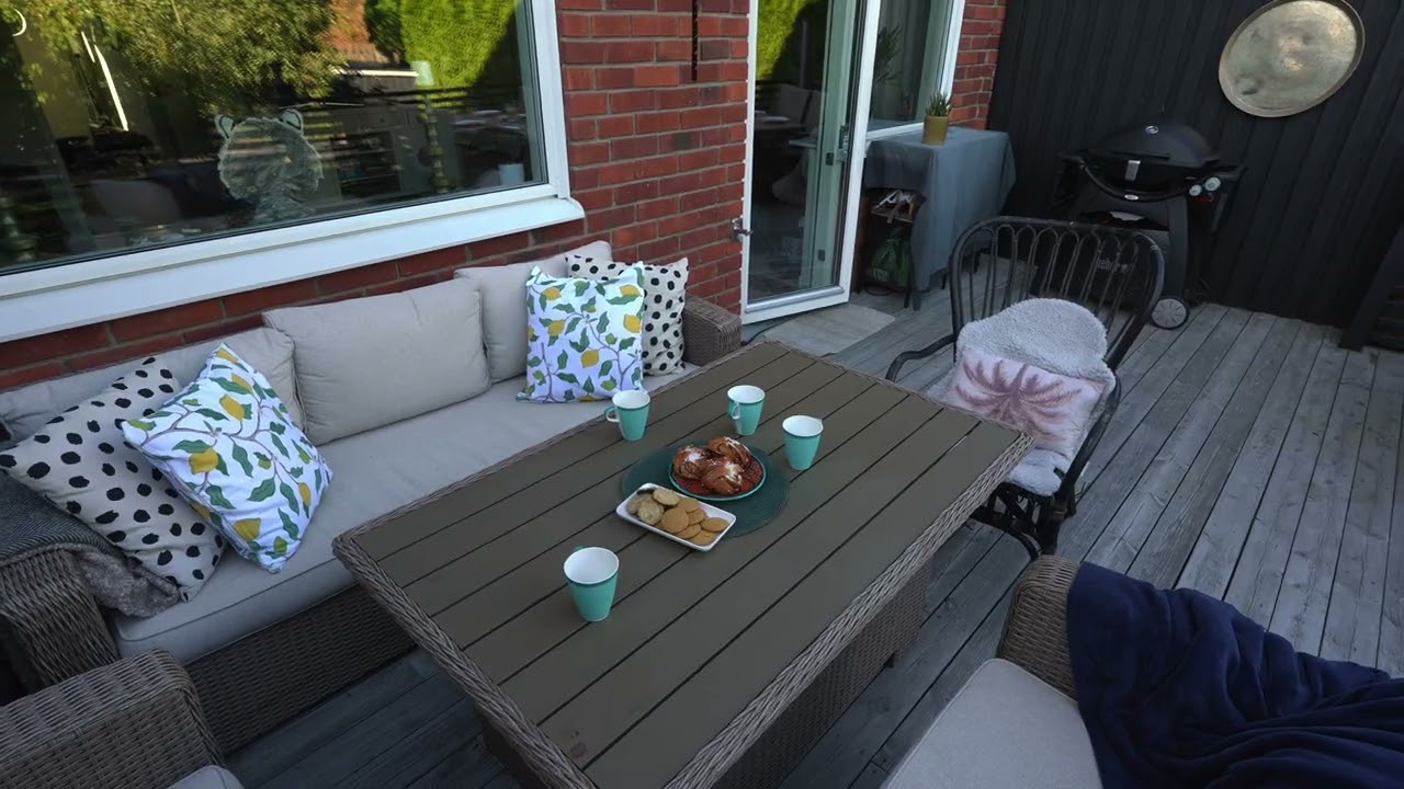 7 rum Par-/kedje-/radhus på Knostervägen 51 Segeltorp Huddinge kommun - video