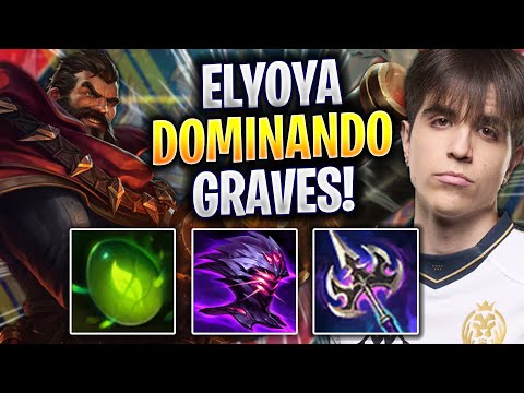 ELYOYA DOMINANDO CON GRAVES! - Elyoya Juega Graves Jungla vs Viego! | Preseason 2023