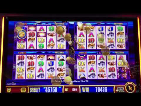 Wonder 4 Jackpots Buffalo Super Free Games Bonus Jackpot Handpay