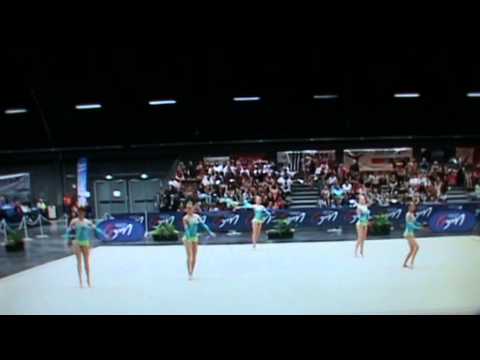 DF1 Juniors Ecully GRS Bourg en Bresse Championnat de France 2014