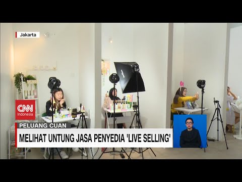Melihat Untung Jasa Penyedia 'Live Selling'