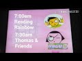 PBS Kids Schedule Bumper Dot S Cat 2006 WBGU TV