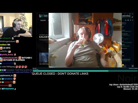 xQc reacts to Zlators "sip of cola"