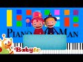 BabyTV Teeny And Tiny S Classroom Theme Song Slow EASY Medium 4K Piano Tutorial