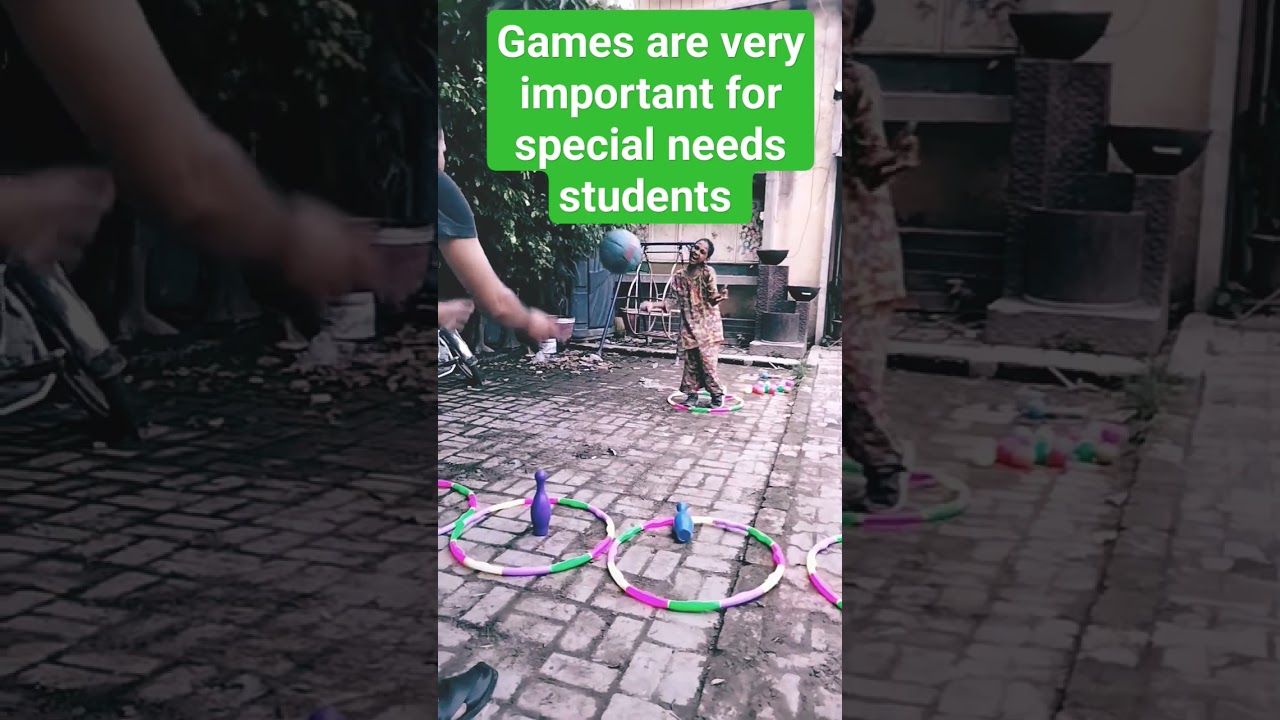 games are very important for special needs students