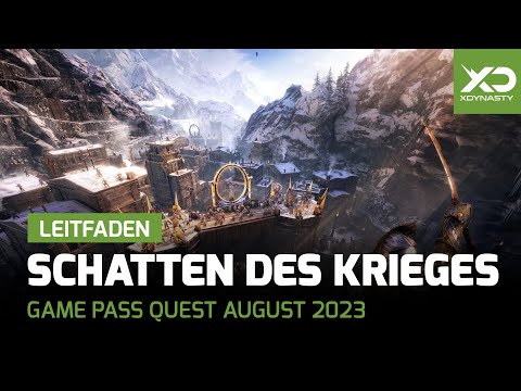 Xbox Game Pass Quest August 2023 - Leitfaden mit Mittelerde: Schatten des Krieges