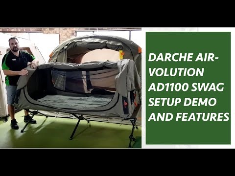 Darche Air-Volution AD1100 Swag Setup, Features & Review