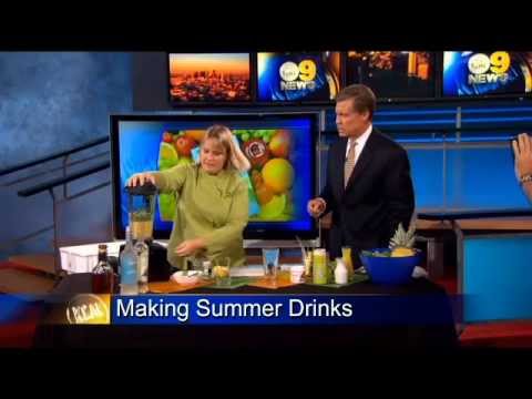 101 Ways To Quench Your Thirst This Summer, Liquid Chef, Kim Haasarud on KCAL