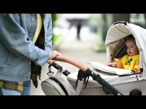 Универсальная коляска 2 в 1 Bair Kiwi White ECO BKW-24 слоновая кость (680742)