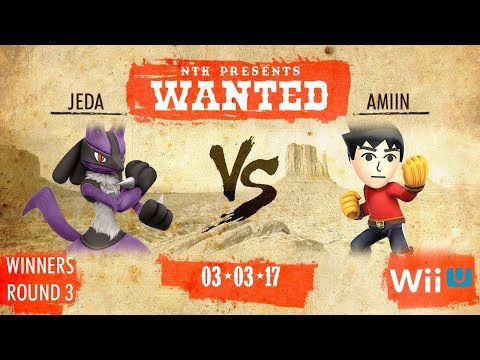 [Wanted 6] Winners Round 3 - Jeda (Lucario) vs Amiin (Mii Brawler)