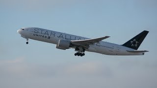 United Airlines Star Alliance Boeing 777-200/ER [N794UA] Departing LAX