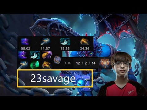 23savage Nightstalker Offlane Gameplay Patch 7.31b- Dota 2 Full Gameplay. Opponent : Abed [Mars]