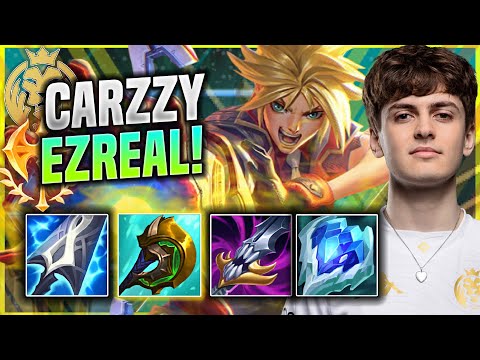 CARZZY IS A MONSTER WITH EZREAL! - MAD Carzzy Plays Ezreal ADC vs Taliyah! | Patch 11.17