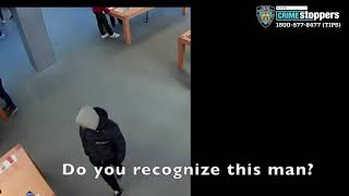 NYPD seeks tips in thefts from Apple stores