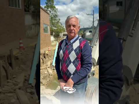 Limpeza remove 50 toneladas de detritos de tubulação em Rio do Sul