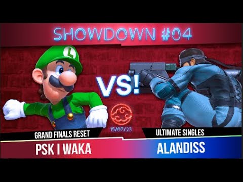 PSKSHOWDOWN 04 - PSK WaKa (Luigi) Vs. DT Alandiss (Snake) Reset