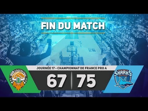 Résumé: ESSM Le Portel 67-75 Antibes Sharks
