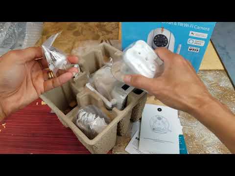 ASMR Unboxing D-Link DCS-8525LH Pan & Tilt Full 1080P HD Motion & Sound Security Camera!