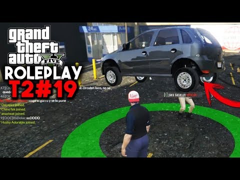 GTA V ROLEPLAY T2#19 COCHE VOLADOR APARECE Y BRAXXTER SE ENFADA JAJAJA
