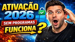 Como Ativar o Windows Original em 2026 Sem Instalar Nada