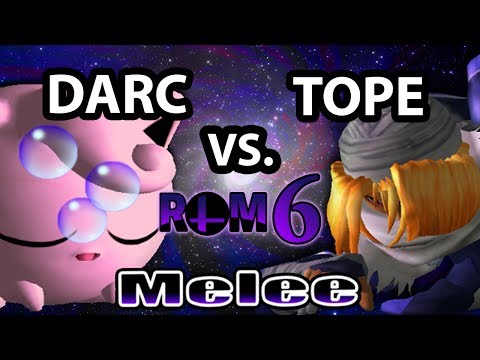 Revival of Melee 6 - Tope (Sheik) Vs. Darc (Jigglypuff) - Losers Bracket