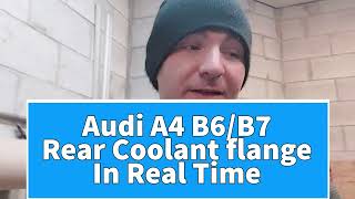 Audi A4 B6/B7 2.0T Rear Coolant Flange - Real Time