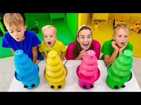 Vlad and Niki Playhouse Adventures - Collection of funny challenges for kids