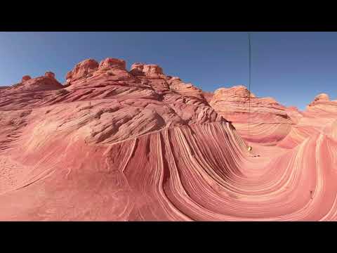 Fly through "The Wave" in VR 360 5.6K! Part One