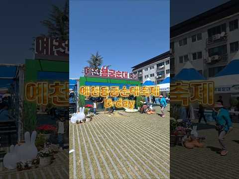 [4.25.(토)~4.26.(일)] 예천용궁순대축제가 시작되었습니다! #shorts