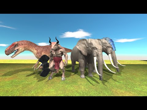 1600Hp Team vs every unit similiar price-Animal Revolt Battle Simulator