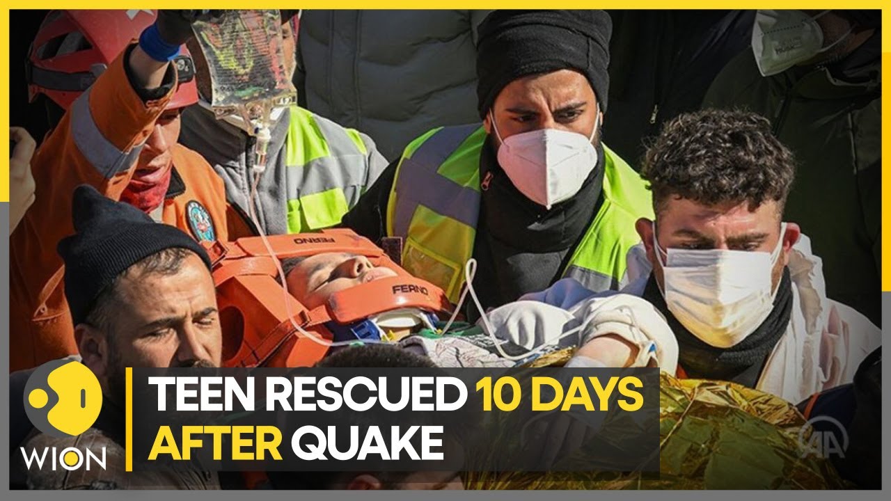 Teenager rescued from rubble in Turkey 10 days after earthquake | Latest English News | WION