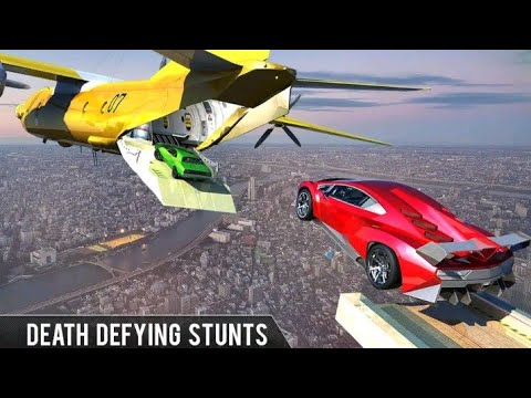 Stunt Car Driving Simulator Skyline On Crazy Stunt Racetracks | Android Gameplay | [HD] 4x4