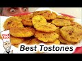 Fried Green Plantains - Best Tostones Recipe