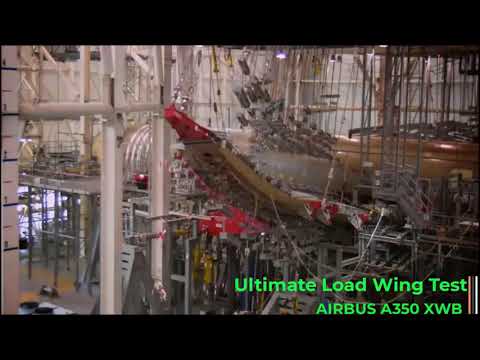 A350 Ultimate Load Wing Test