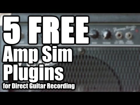 5 Best Free Guitar Amp Sims for Direct Recording