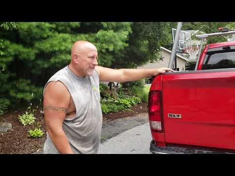AMP Research Folding Step on 2017 Ram 2500