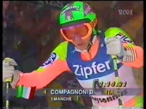 WC 1993 94 VEYSONNAZ GIGANTE DONNE COMPAGNONI