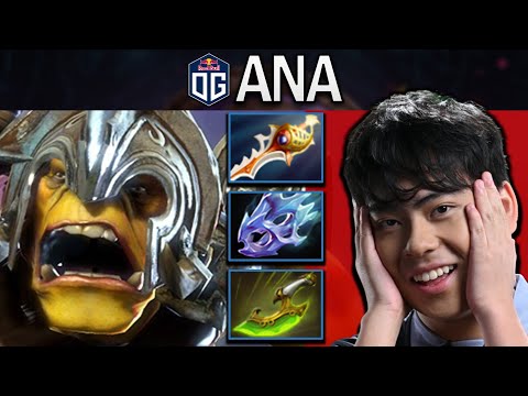 OG.ANA SMURF ALCHEMIST WITH 1100 GPM & MOON SHARD - DOTA 2 7.31 GAMEPLAY
