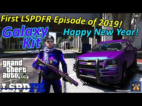 Galaxy Everything Kit - First LSPDFR Patrol of 2019 | GTA 5 LSPDFR Episode 316