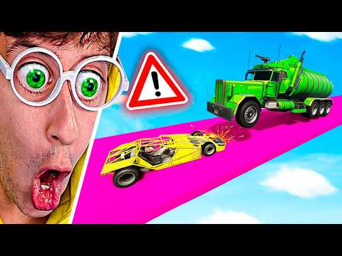 MEGA RAMPA TROLL vs Hermano Pequeño!!! (muy imposible 😰) - GTA 5 Cara a Cara TEKENDO