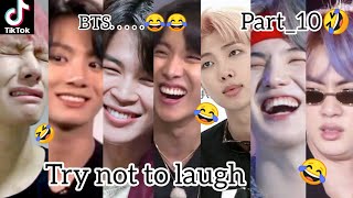 BTS funny😆😆tik tok video😂💖 Try not to 