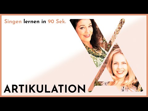 3. Artikulation - Singen lernen in 90 Sekunden | Vocal Architects