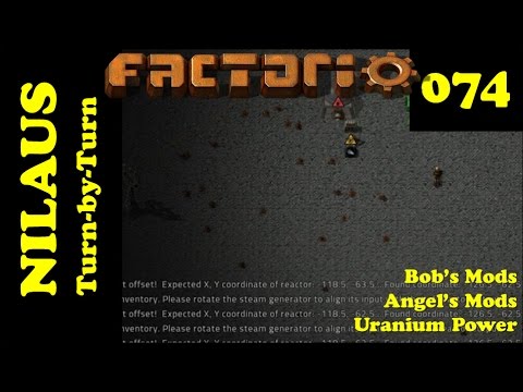 Lets Play Factorio S3E74 - Nuclear Power plant components