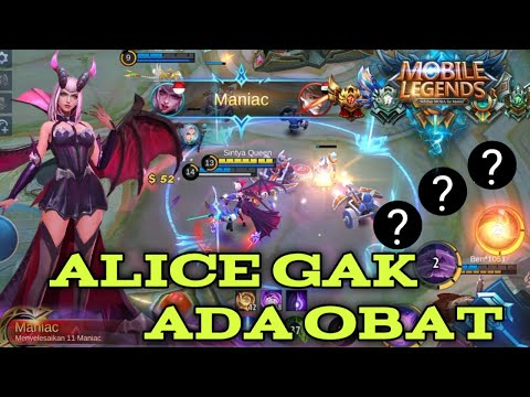 2021 || ALICE TIDAK AKAN MATI || 1 VS everybody HAJAR SEMUA || ALICE OFFLANE
