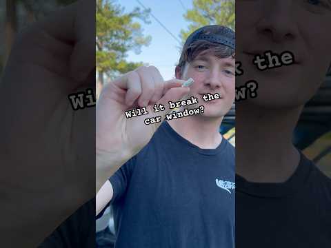 Can A Spark Plug ACTUALLY Break A Car Window?