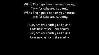 Marilyn Manson - White Trash Lyrics