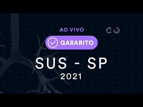 Gabarito SUS SP 2021 - Correção de Prova AO VIVO - Residência Médica